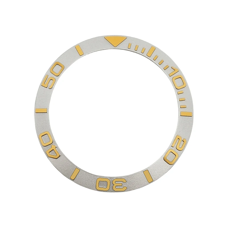 Mod 38 mm x 30,6 mm abgeschrägter Lünetteneinsatz SKX007 Aluminium-Lünetteneinsatz passend für SKX007 SKX009 SRPD SUB Uhrenring-Zubehörteile – Detail 5