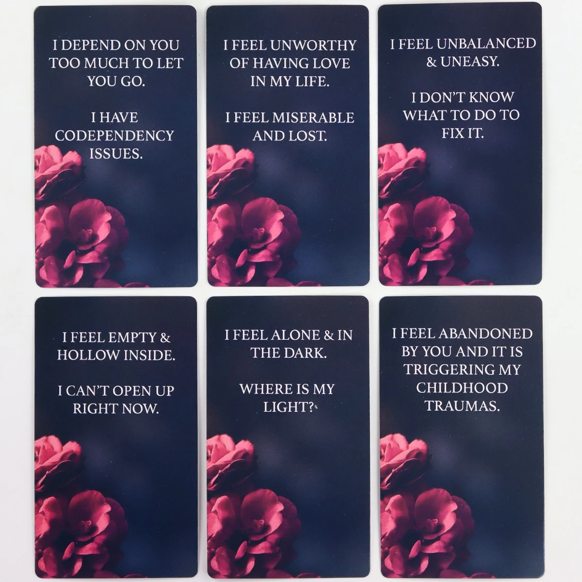 Dark Confessions Oracle Cards Love Oracle Cards Including Desires, Darkness, and Divine Intervention 5