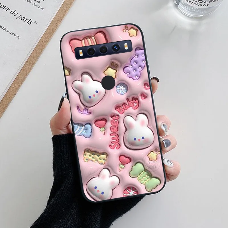 Soft TPU Silicone Back Cover Bumper Case - Durable Coque