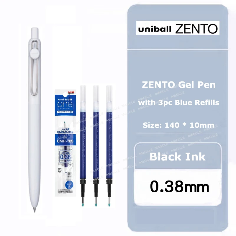 Eco-Friendly Water-Based Gel Pen with Stylish Barrel and Long-Lasting Grip