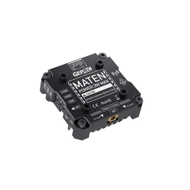 GEPRC MATEN 5.8G 3W VTX PRO 3000mW Transmitter Transmitting Module DC7-36V Built in Microphone for FPV Long Range Racing Drone 3