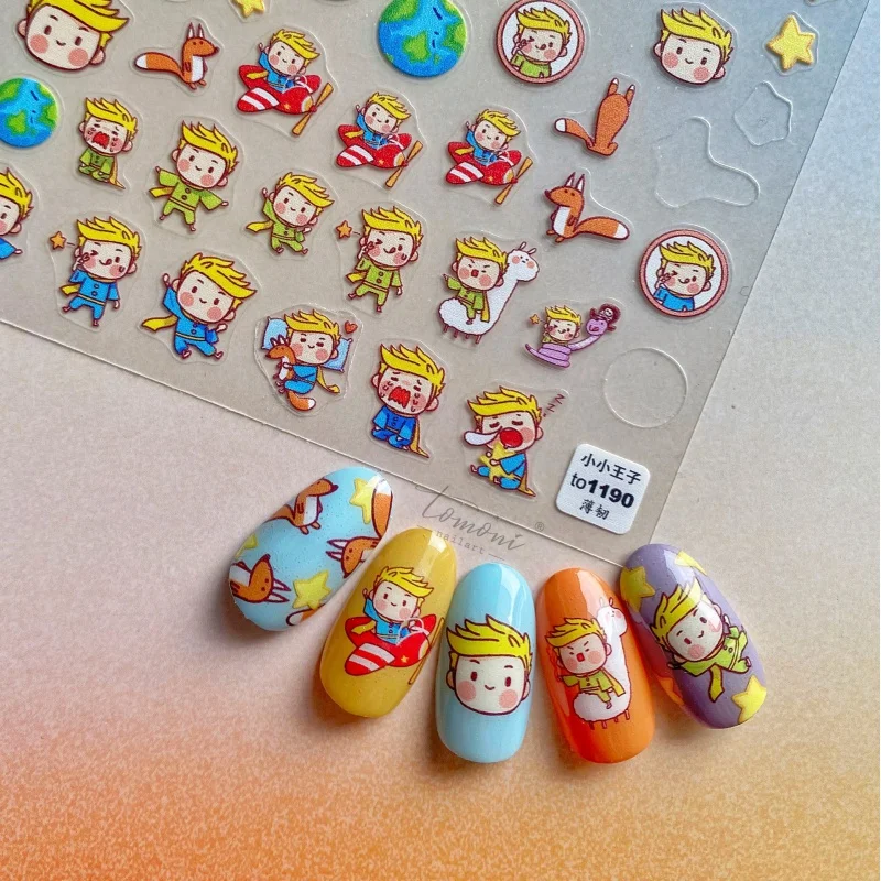 

[Meow.Sensei] Stickers Thin and Tough 1190 Love Enchanting Cooperation Manicure Stickers Japanese Style Adhesive Nail Sticker Li