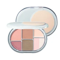 Judydoll Glamorous Glaze Series Glaze Beauty 6 Colors Face Comprehensive Palette Matte Eyeshadow Palette Blush 2-In-1 Cosmetics 2