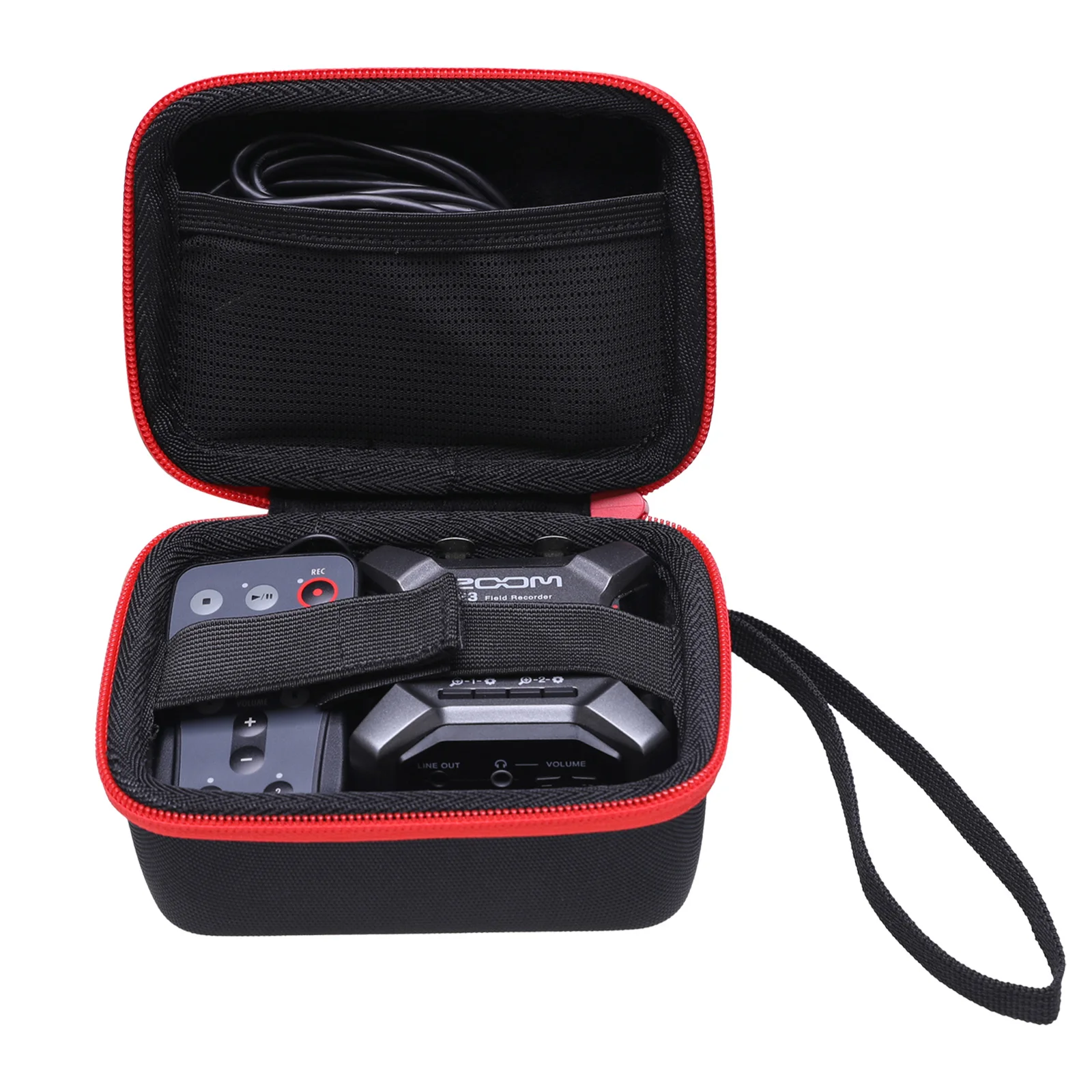 Recorder Case LTGEM EVA Hard Case For Zoom F3 Professional Field Recorder Travel Protective Carrying Storage Bag recorder case