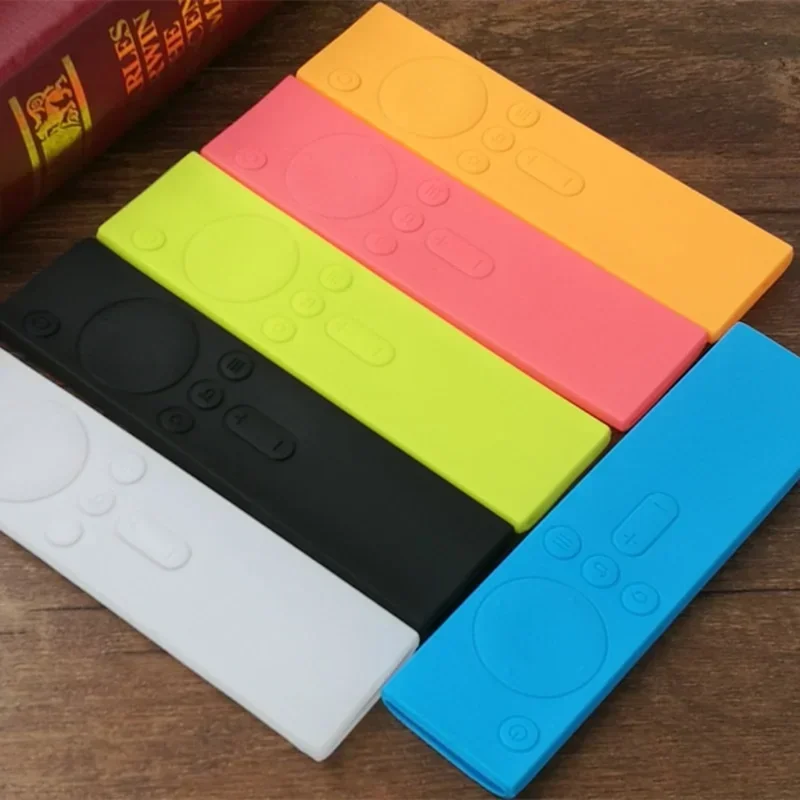 1 Pc Soft Silicone Anti-Slip Protective Case for Xiaomi TV Mi Box Normal Version Remote Control Dust Covers TPU Rubber