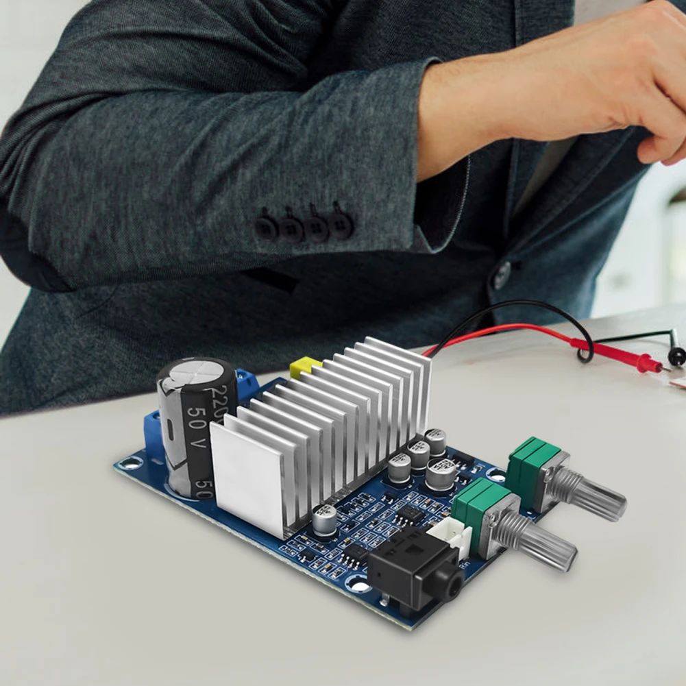 TPA3116 Subwoofer Amplifier Board DC12-24V TPA3116D2 Audio Amp Home Theater Mini Amp 100W Bass Output Home Amplifiers