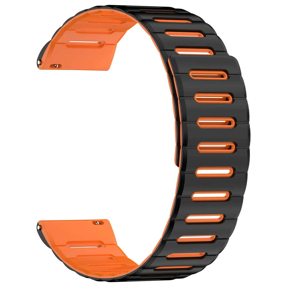 Magnetic Silicone Sports Band with 20mm/22mm Strap Options