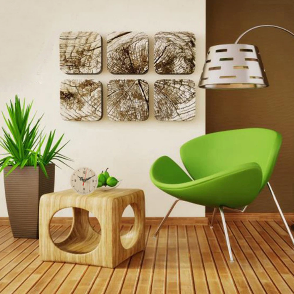 Versatile Placement Wall Clock Clock Classic Retro Decorative Hang Wall Clock Wooden Wall Clock For Decorative 4