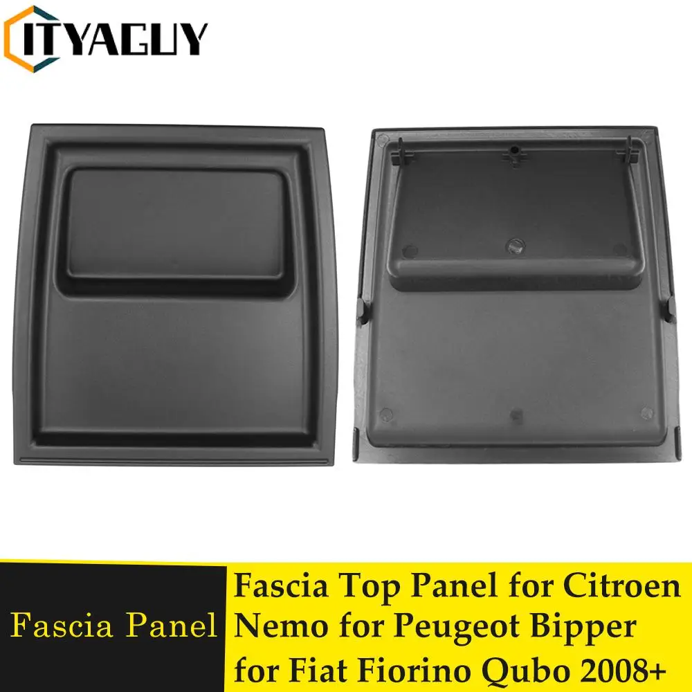 

Верхняя крышка автомобильного радио для Citroen Nemo для Peugeot Bipper для Fiat Fiorino Qubo 2008 + Поверхностная стерео панель приборной панели Чехол