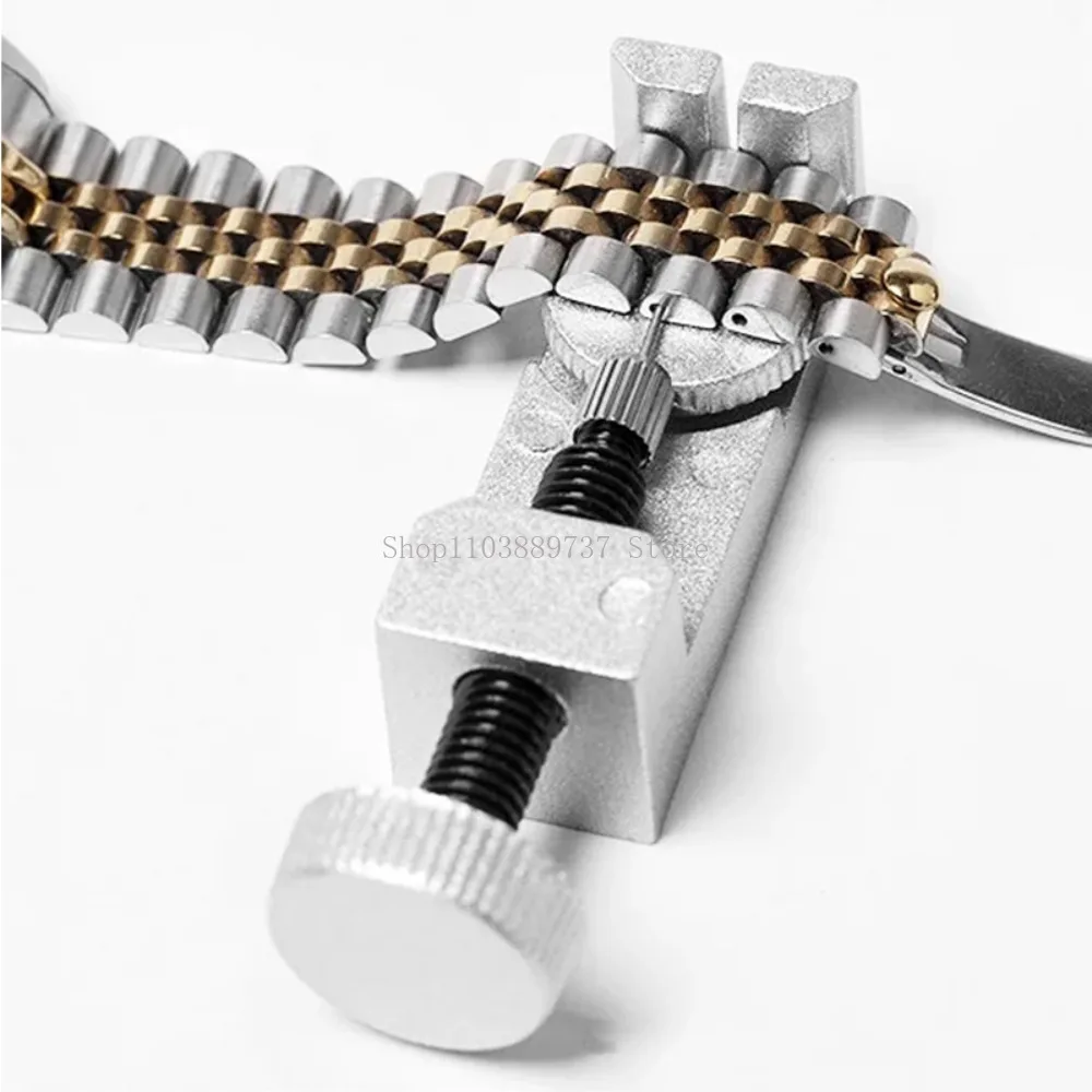 Armband-Reparatur-Set: Metall-Uhrenarmband-Entferner, Stahlband-Federsteg-Entferner, Uhrenreparatur-Werkzeuge – Detail 4