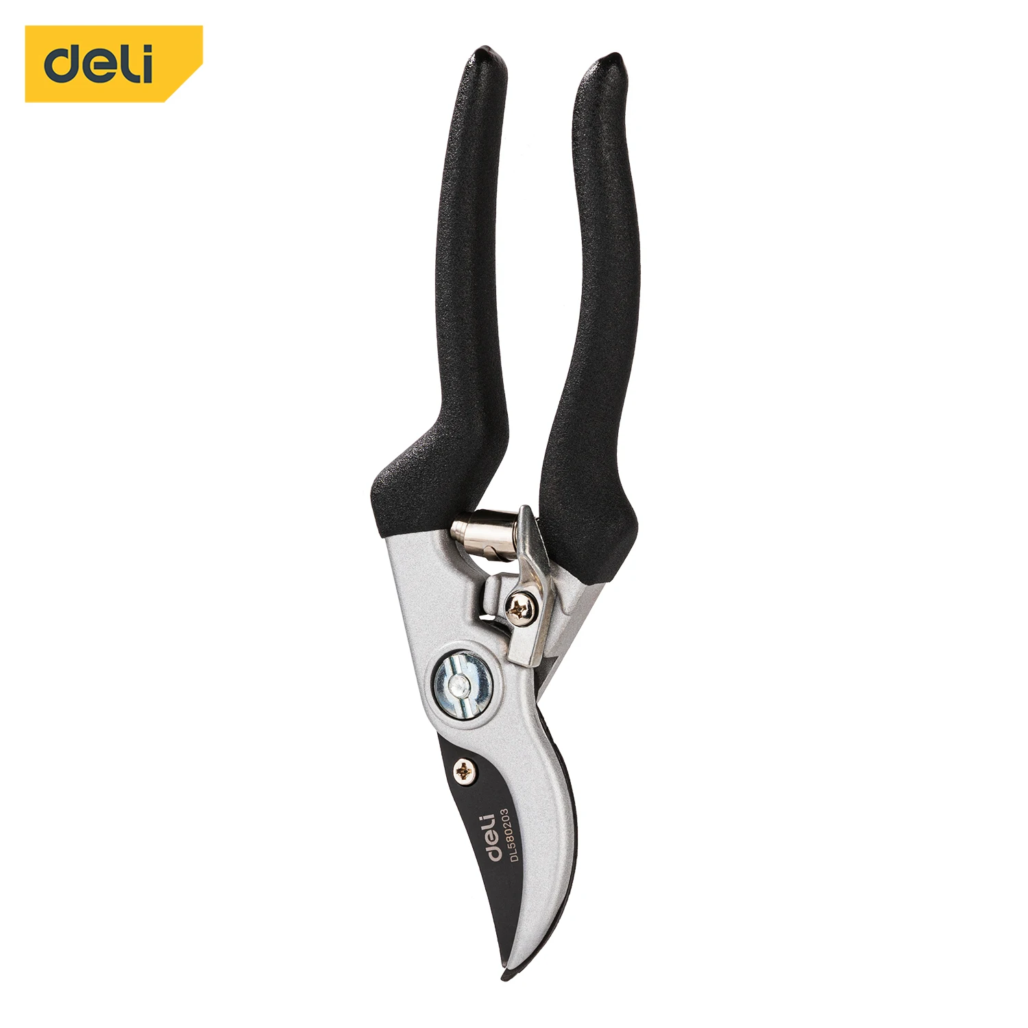 Deli 8.5 Inch Garden Scissors Professional Sharp Bypass Pruning Shears Tree Trimmers Secateurs Clippers Garden Scissor garden scissors