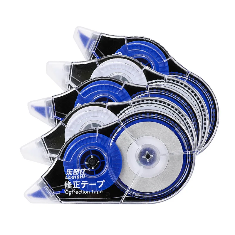 10 Packs Correction Tape White Made Of Correct Tape Eraser with Transparent Dispenser for Office School,correction tape,correction belt,correction strap,correction supplies