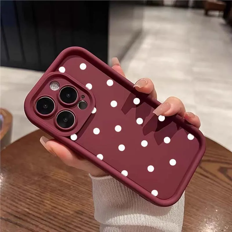 Minimalist Polka Dots Phone Case