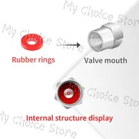 4Pcs Emblem Metal Car Tire Valve Caps Wheel Stem Air Dust Covers For X3 X5 M series M3 M5 E39 E46 E90 E60 F10 F30 F20 F30 Decor 5