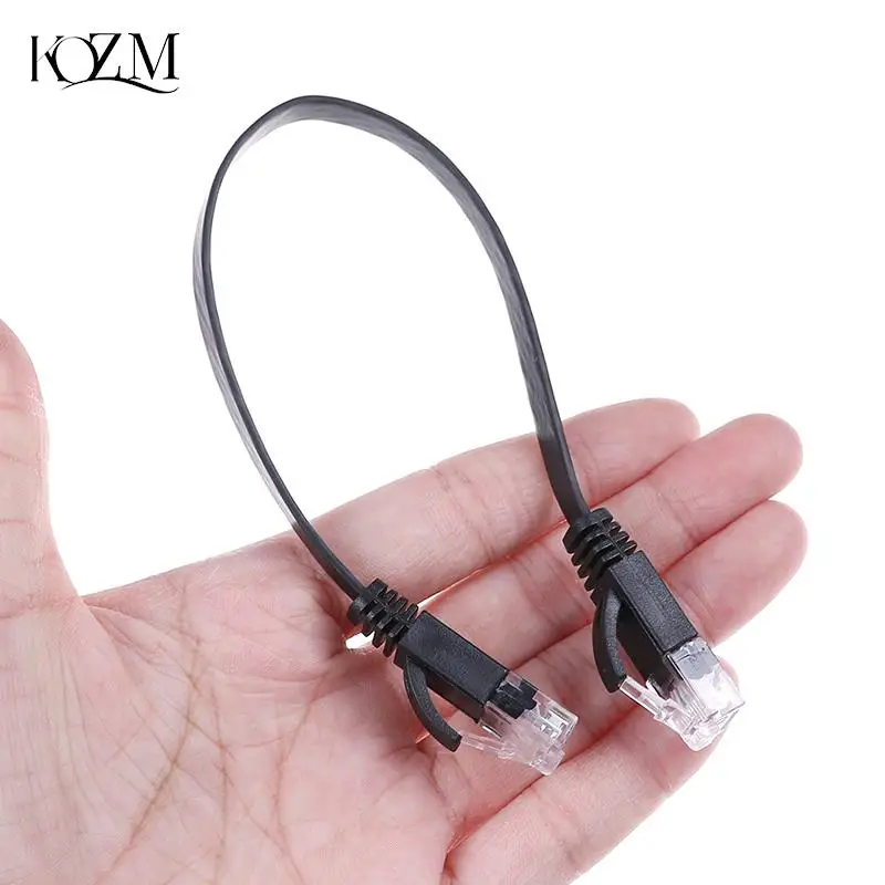 1 szt. 30cm szybki kabel sieciowy Cat6 kabel sieciowy RJ45 Slim