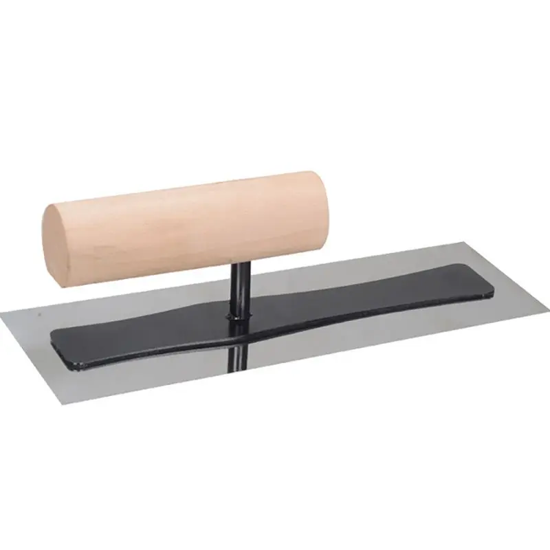 240mm Construction Concrete Scraping Tools Plaster Trowel Stainless Steel Plastering Trowels, Tile Floor Wall Cement Mud Trowel