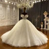 Customized NS4352 Off The Shoulder Straps Wedding Dress Ball Gown 1