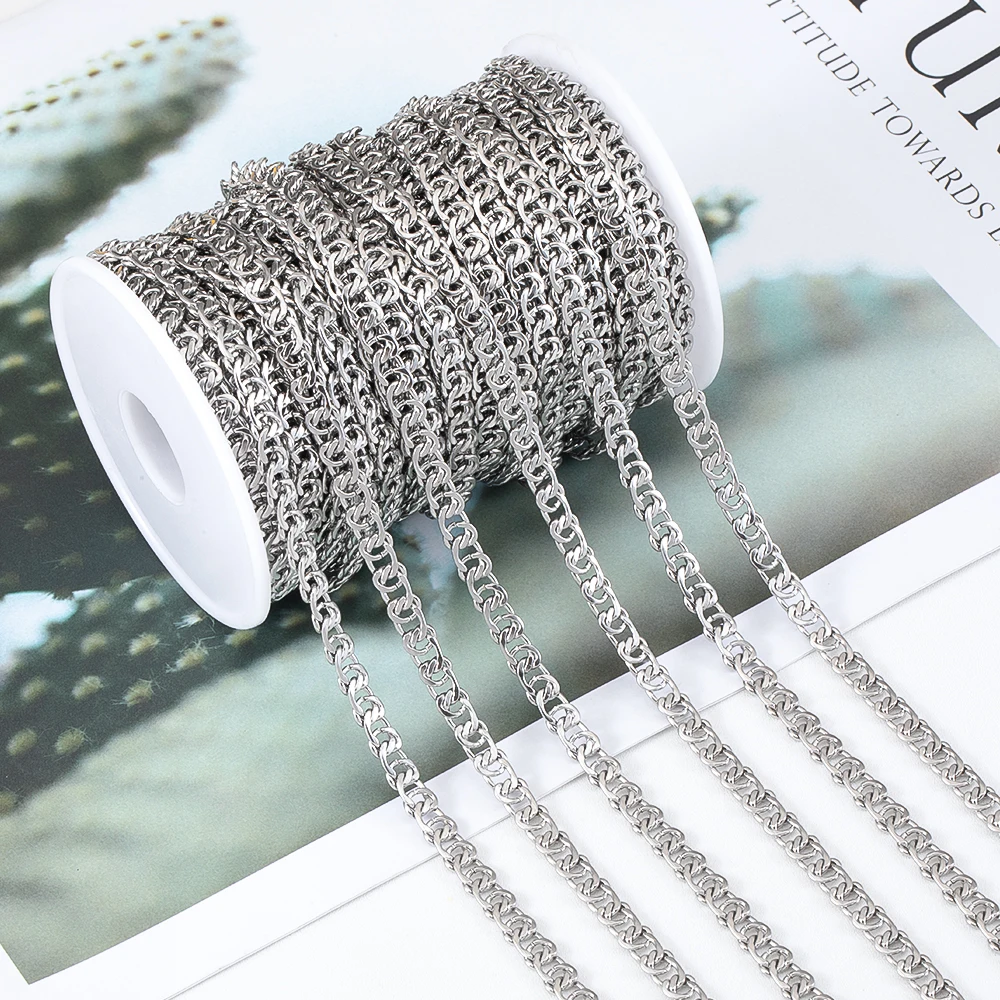 1 Meter Stainless Steel Twisted Loop Chain