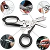 Tactical Folding Scissors Outdoor Survival Tool Multifunction Scissors Raptors First Aid Expert Combination Tools 2