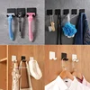 1-4pcs Razor Holder Storage Hook Wall Men Shaving Shaver Shelf Punch Free Razor Rack  Plastics Bathroom Accessories Organization 3