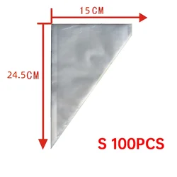 Tulip Icing Piping Nozzle Set for Creative Cake and Pastry Decoration (S 25x24.5cm 100PCS)