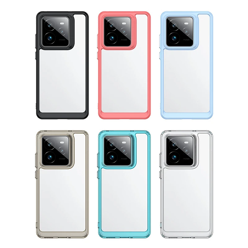 Shockproof Transparent Armor Case Cover