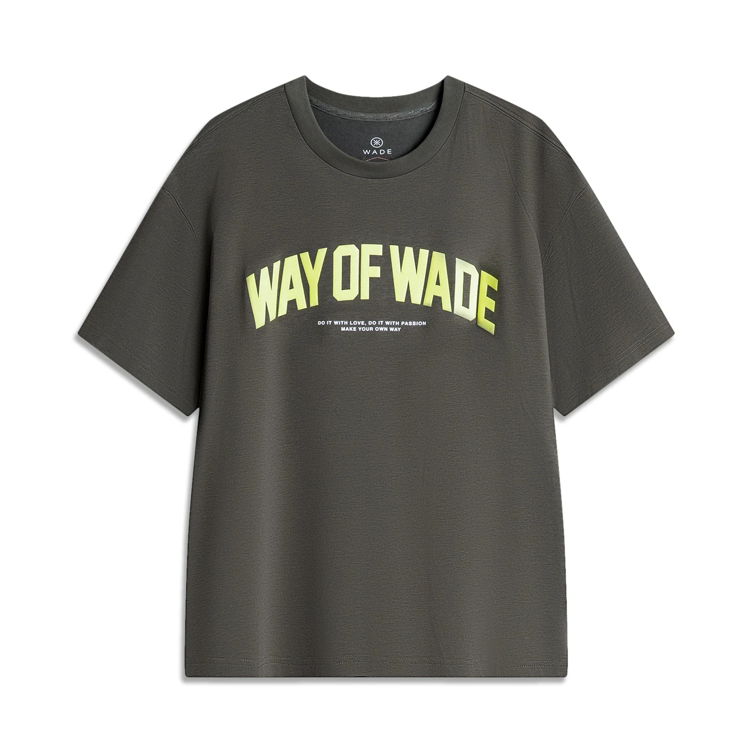 Men Sport Tees Li-Ning Men Wade Series Sports T-Shirt AT DRY FREEZE Breathable Regular fit LiNing Short Sleeve Comfortable Leisure Tee AHSU173