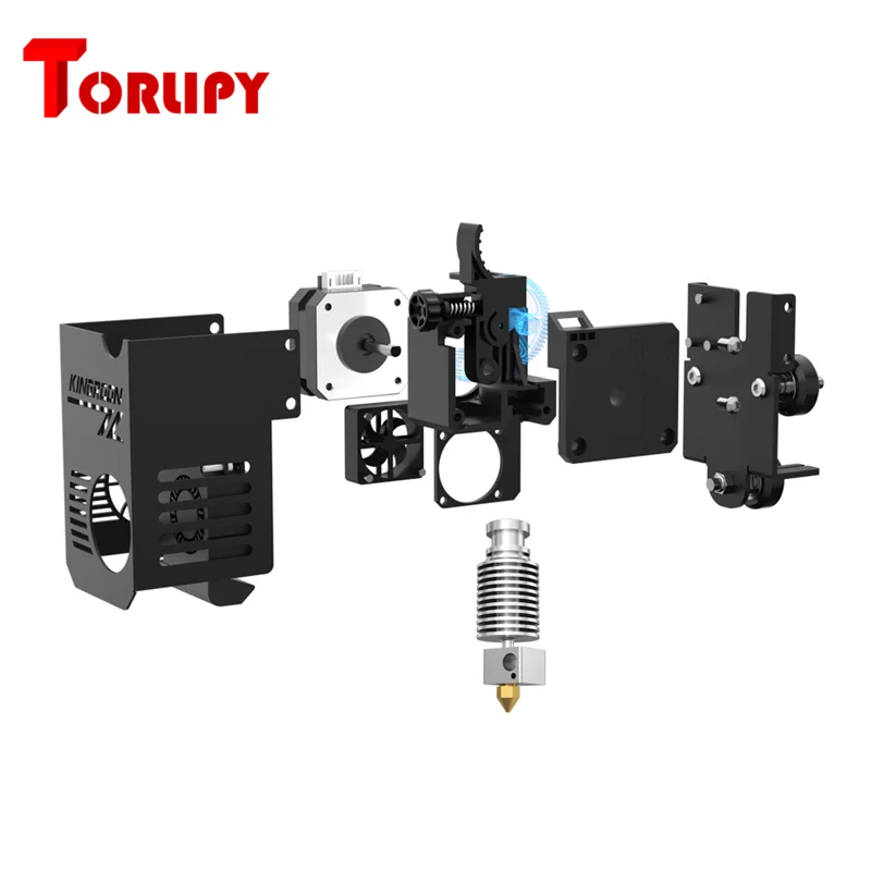 Peça da Impressora Extrusora de Acionamento Direto Ventilador Slient 4010 para o Ender v2 Cr10 Cr6 Anycubic 3d - Imagem 6