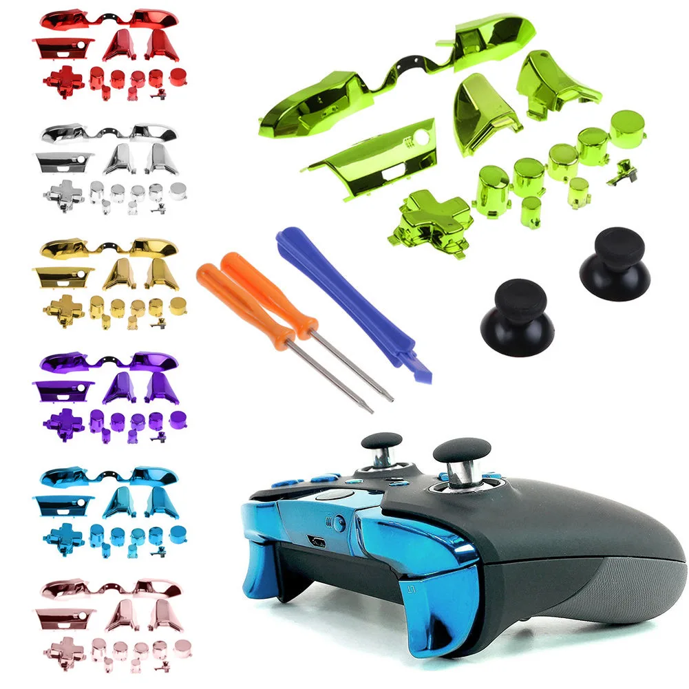Accessories For Xbox One Elite Controller Bumper Triggers Buttons Replacement Full Set Dpad