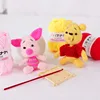 DIY Baby Milk Sweet Soft Cotton Knitting Wool Yarn Thick Fiber Velvet Yarn Hand Knitting Wool Crochet Yarn for DIY Sweater 6