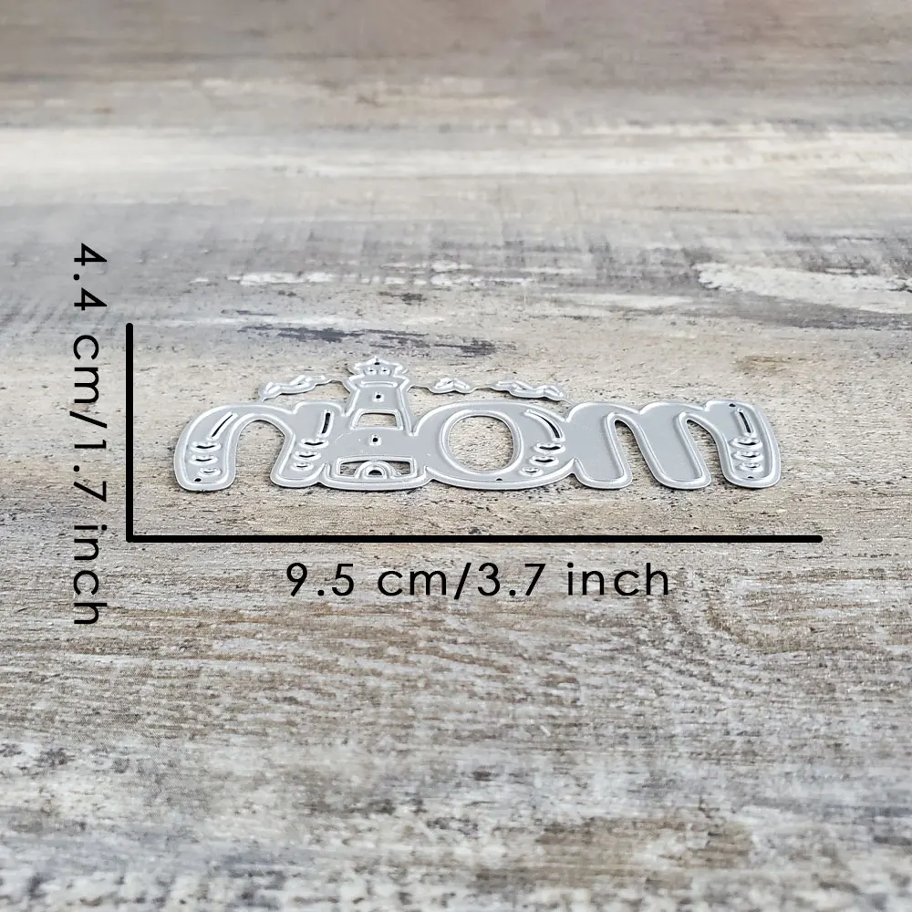 Kit for la creazione di stampi fai-da-te Telaio in metallo Fustelle Goffratura Stencil Modello Stampo Artigianato Segnalibri fai-da-te Scrapbooking Decorazioni for carte Fustelle Fustelle in metallo T