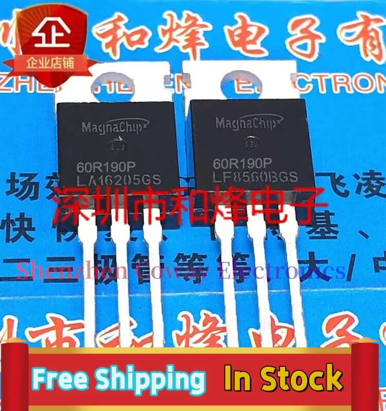 

10PCS-30PCS MMP60R190PTH 60R190P TO-220 20A 650V In Stock Fast Shipping