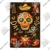 Putuo Decor Day of the Dead Tin Sign Vintage Plaque Skull Metal Poster Retro Skeleton Witch for Home Decoration Wall Decor Gift 8
