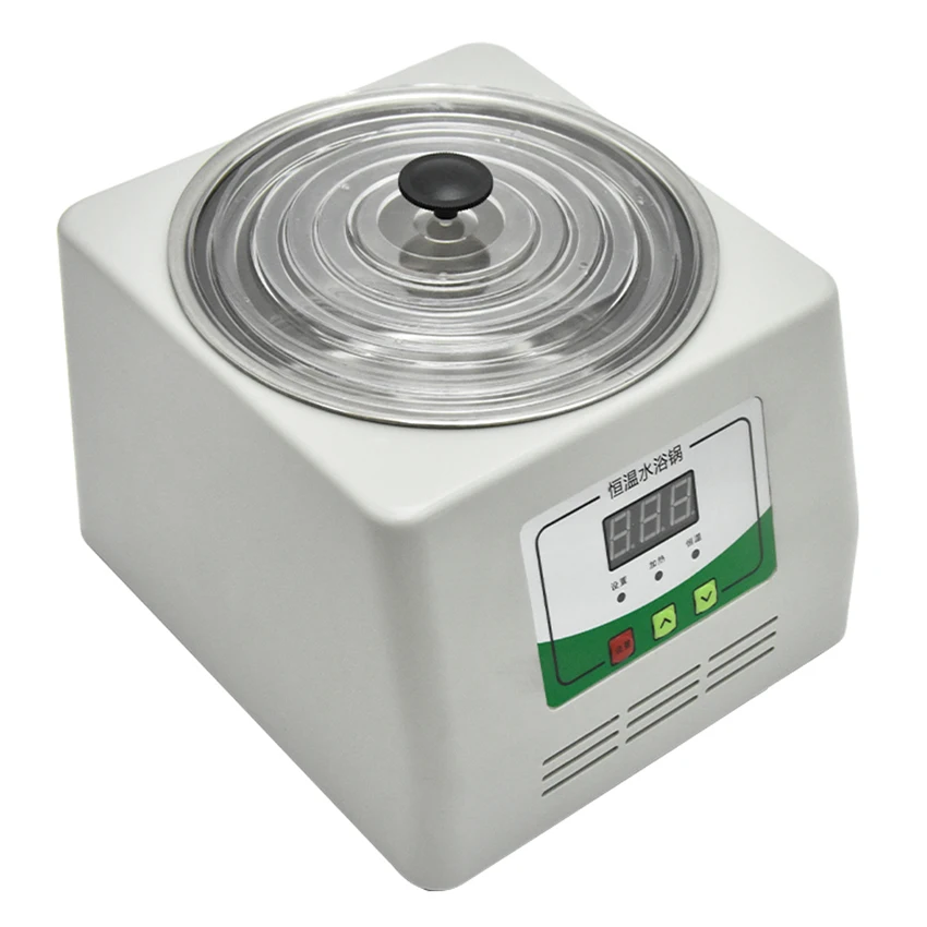 Digital thermostat water bath hot bath pot single hole microcomputer controlled laboratory water dental lab equipment HH-1 lab water bath