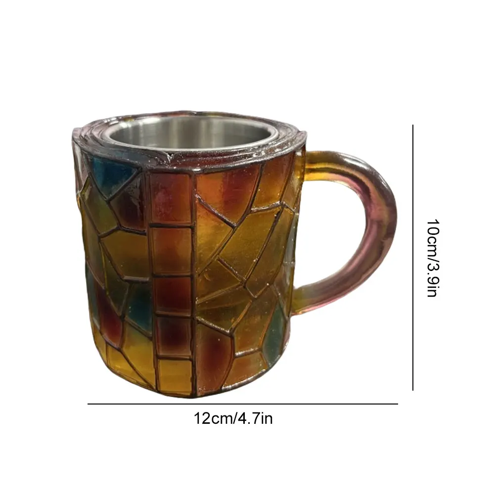3D Resin Book Stack Coffee Mug - كوب قهوة ثلاثي ال...