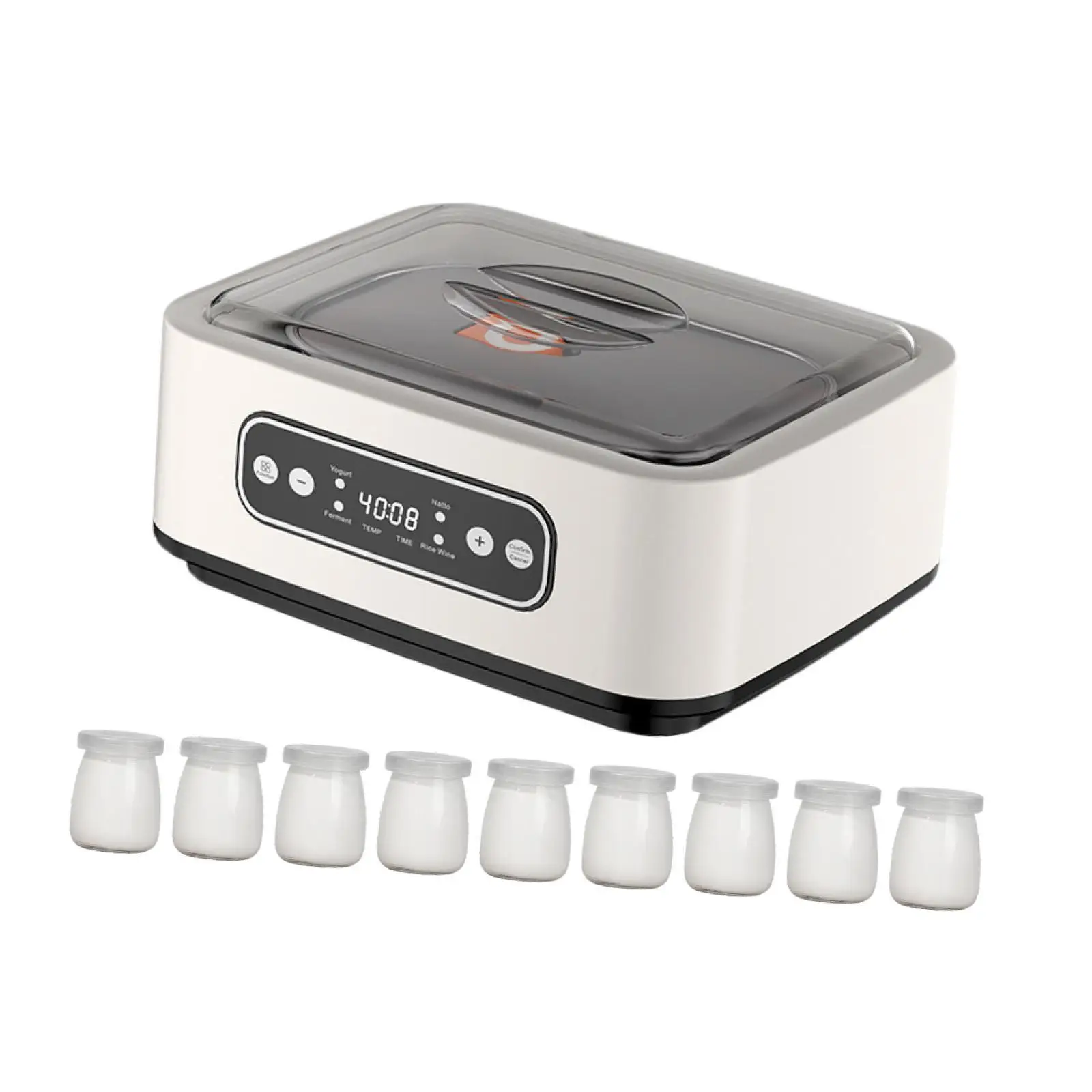 Automatic Yogurt Maker DIY Household Homemade Adjustable Temperature Low Noise Multifunctional Fermentation Machine Natto Maker