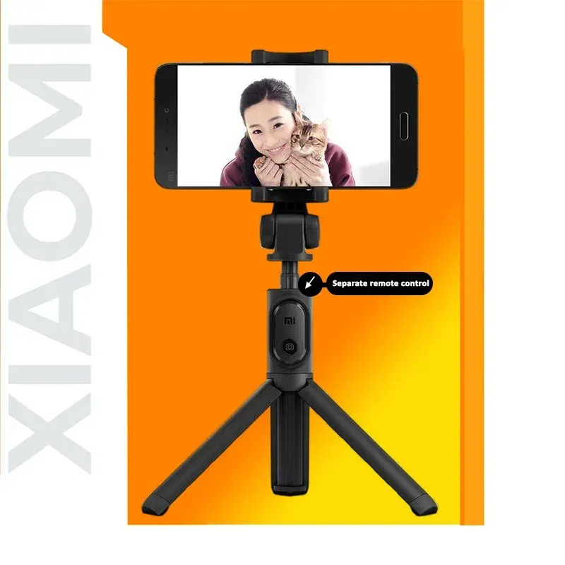 Xiaomi Foldable Tripod Monopod Selfie Stick Bluetooth With Wireless Button Shutter Selfie Stick For iOS/Android/Xiaomi