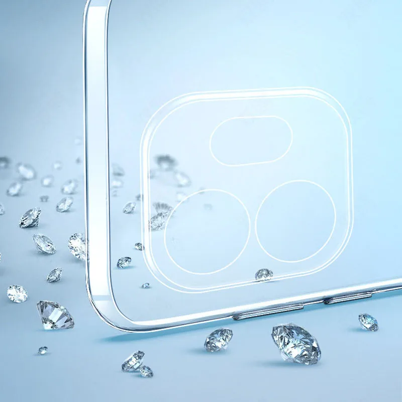 Ultra-Slim Transparent Shockproof Phone Case - Flexible & Durable TPU Back Cover