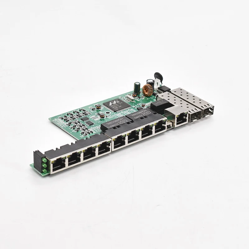 Рисунок 2 - 8FE POE + 1GE + 1SFP PCBA POE для