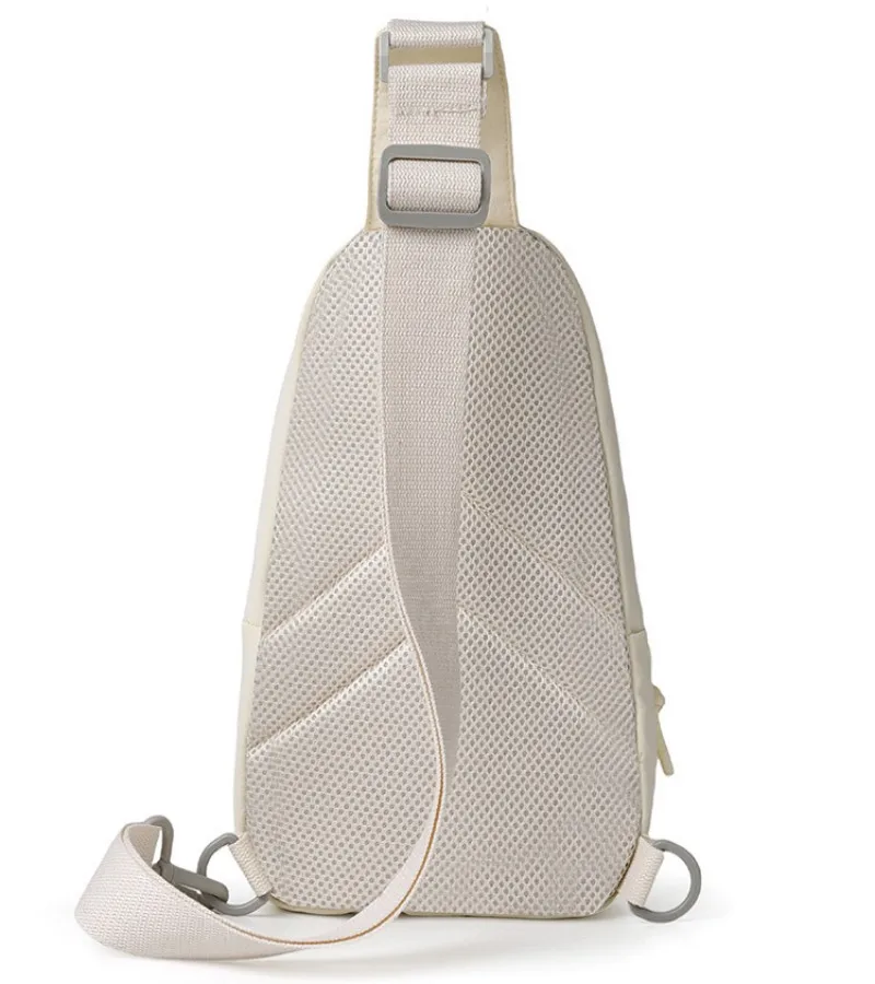 Men's Chest Bag Nylon Lightweight Waterproof Shoulder Bag Portable Sports Leisure Crossbody Bag For Women Multi-pocket Sling Bag