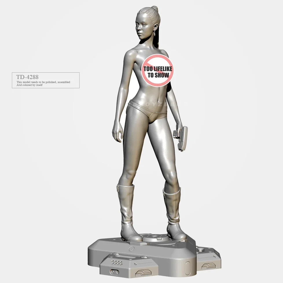 

50MM 75MM Resin model kits figure beauty colorless and self-assembled （3D Printing ）TD-4288