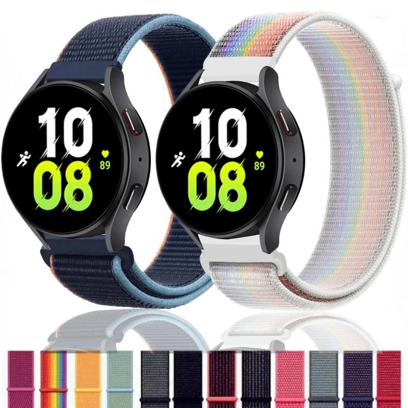 Cinturino In Nylon Per Samsung Galaxy Watch 3 4 5 Gear S3 Amazfit Gtr 3 4 Cinturino Traspirante Per Huawei Watch Gt/3/4 22Mm 20Mm Cinturini