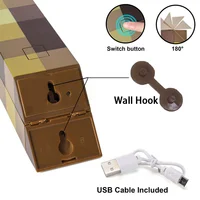 Brownstone Torches Flashlight LED Night Light USB Rechargeable Bedroom And Living  Decorative Light With Buckle Kids Gift 2
