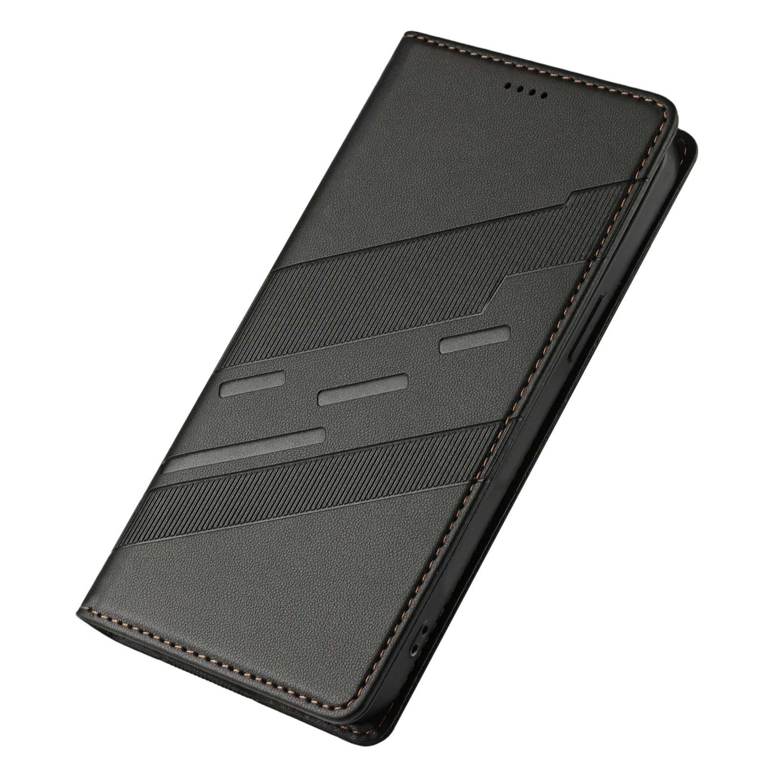 Luxury Leather Card Wallet Phone Case - Magnetic Protective Cover