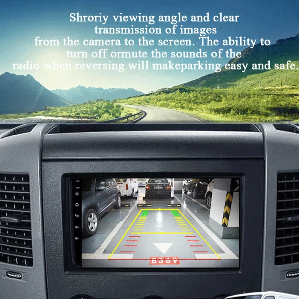 Radio multimedia para coche de 10 pulgadas con Android 16 para VW Crafter y Mercedes Benz Sprinter, reproductor de video, GPS, estéreo, CarPlay+auto, WIFI+4G, DSP 5