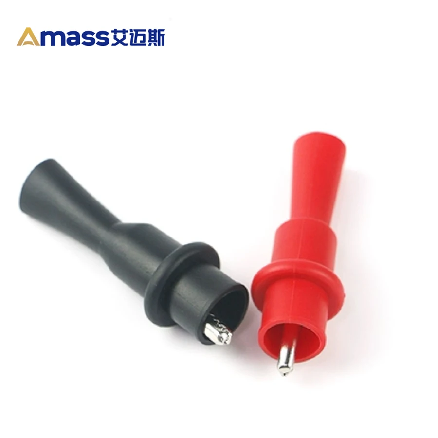 

Free Shipping Alligator Clip with 4mm Terminal Clip Compatible, Nickel-plated Steel Thickened (10 Pcs Per Package)