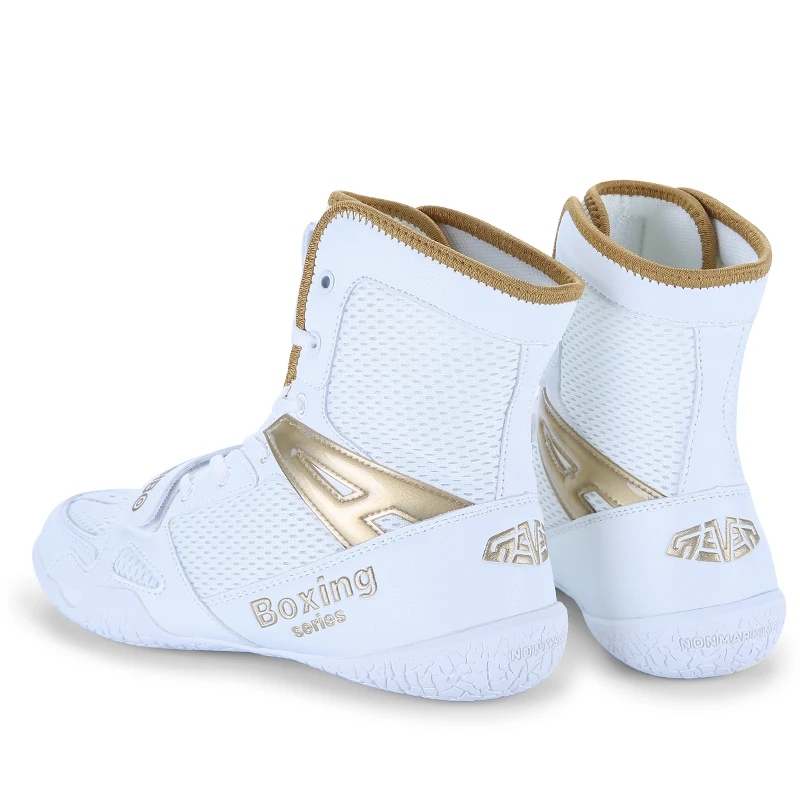 Unisex Wrestling Shoes KID Adolescents Professional Training Competition Shoes Adult Boxing Shoes Breathable Squat Shoes 32-47#