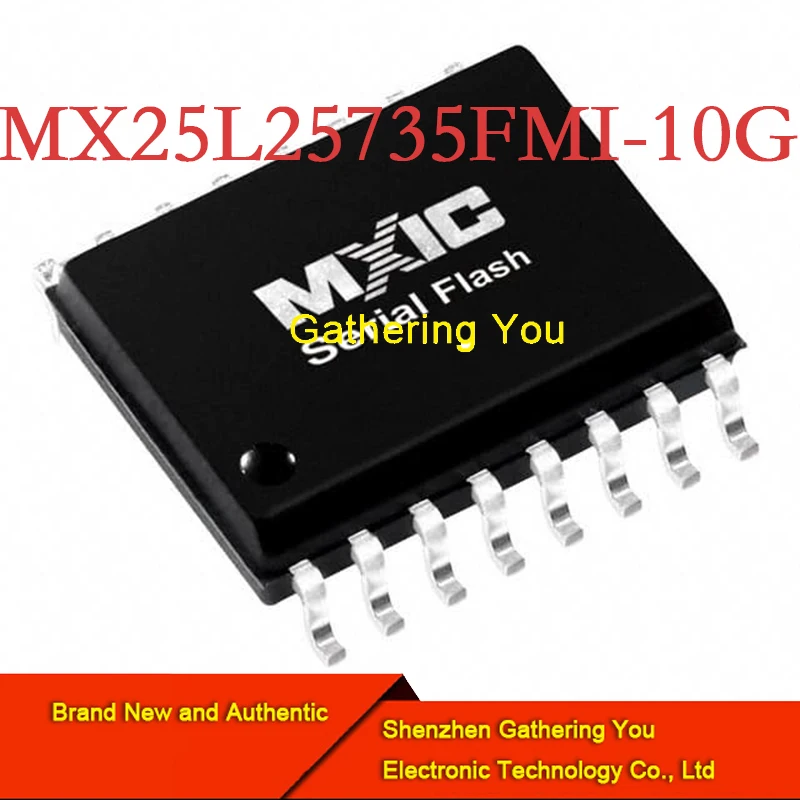 

MX25L25735FMI-10G SOP-16 Memory IC Brand Новый аутентичный