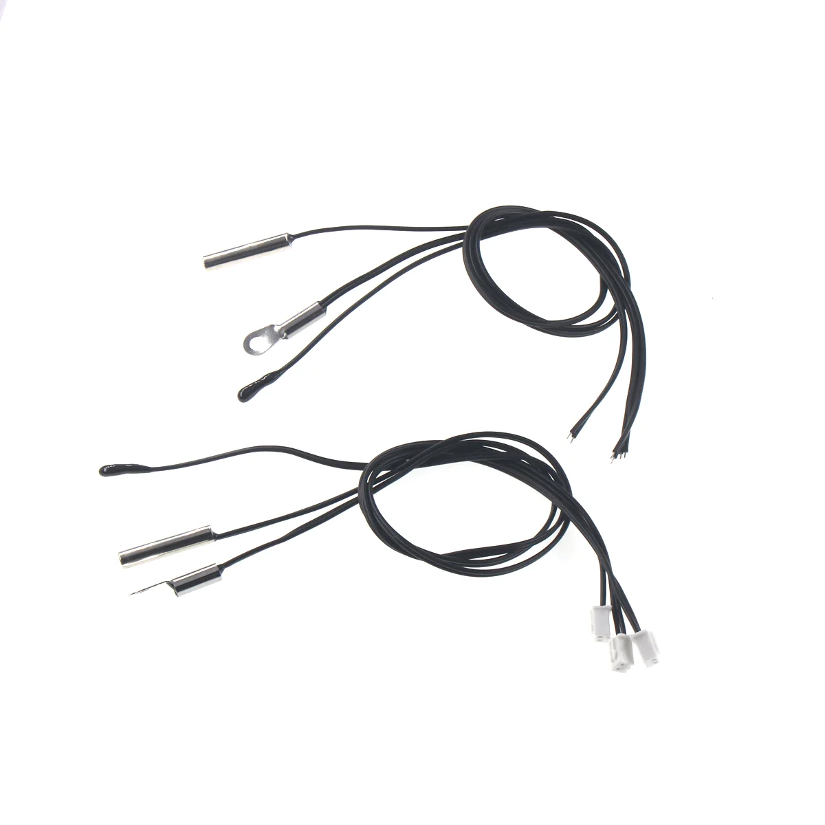 10pcs 3950 3435 3470 NTC 5K 10K 15K 20K 50K 100K 300MM Precision Epoxy Thermistor Temperature Sensor