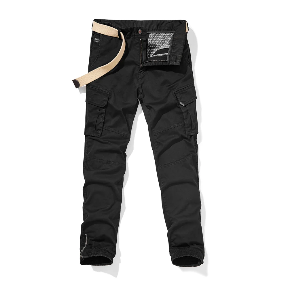 

2023 Spring Mens Cargo Pants Khaki Military Men Trousers Casual Cotton Tactical Pants Men Big Size Army Pantalon Militaire Homme